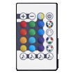 Flex Strip Audio Voice Receiver 5m RGB Remote Control white, incl. accessory (thumbnail)