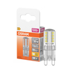 LED PIN 30 300° 2.6W 827 Clear G9 Scatto combinato = Scatto Product Beauty + immagine della confezione (thumbnail)