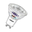 LED PAR16 50 36°  Energy efficiency class A 2W 827 GU10 white, diagonal, OSRAM logo (thumbnail)