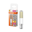 LED T Slim 75 320° DIM 8W 827 Clear B15d Scatto combinato = Scatto Product Beauty + immagine della confezione (thumbnail)