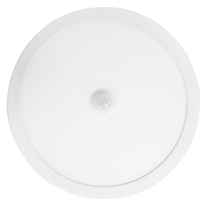 LEDVANCE SLIM PLAFON PIR 12W 840LM 3000K 100-240V 110° CRI>80 IP20 IK03 20000h ROUND WHITE