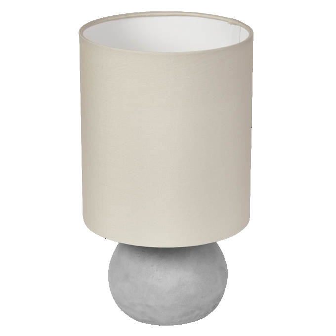 Decor Impact Table 1XE27 Beige and Grey
