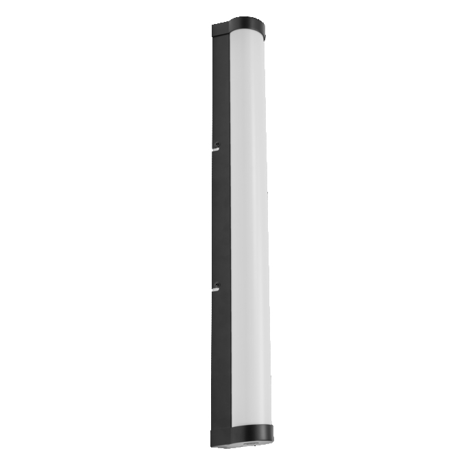 Orbis Tube Frost Glass 60CM Click CCT DIM IP44  Black