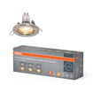 Spotlight Recess Set Incl. Osram LED 3x2.6W GU10 Brushed Nickel Scatto combinato = Scatto Product Beauty + immagine della confezione (thumbnail)