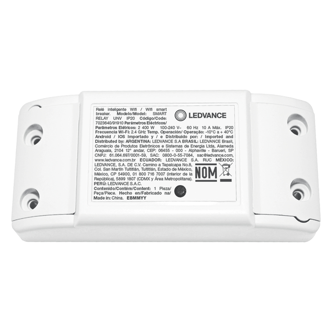 LEDVANCE  RELAY SMART+WIFI 2400W IP20 BIVOLT