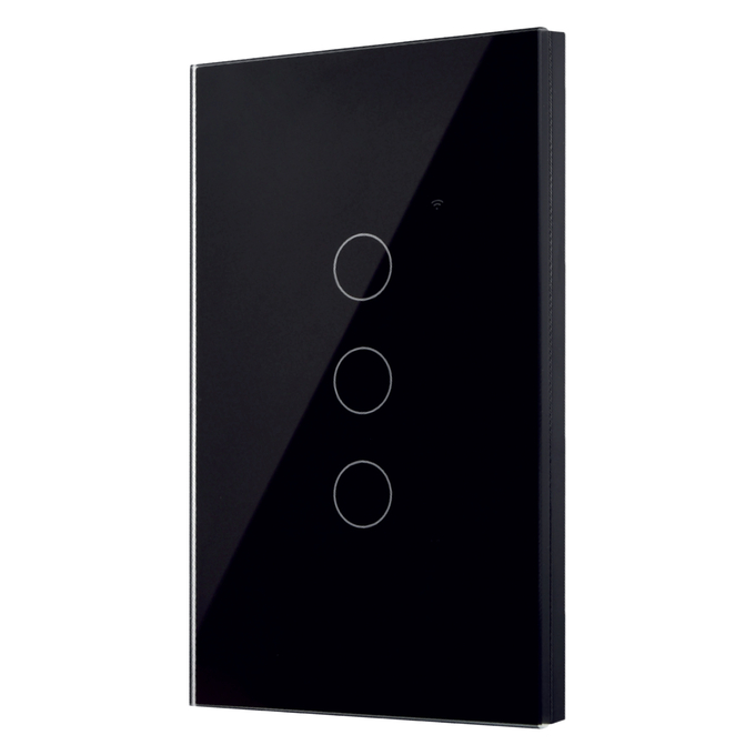 LEDVANCE INTERRUPTOR SMART+WIFI 3 BUTTONS BLACK 1100W 10A BIVOLT