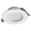 LED Downlight Set IP44 Dim Slim 97mm 4.5W Metal 830 White white, upright (thumbnail)