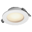 LED Downlight Set IP44 Dim Slim 97mm 4.5W Metal 830 White white, upright, sw. on (thumbnail)