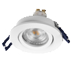Spot Set Recess GU10 Dim Adjustable Click 3.7W 827 White white, upright (thumbnail)