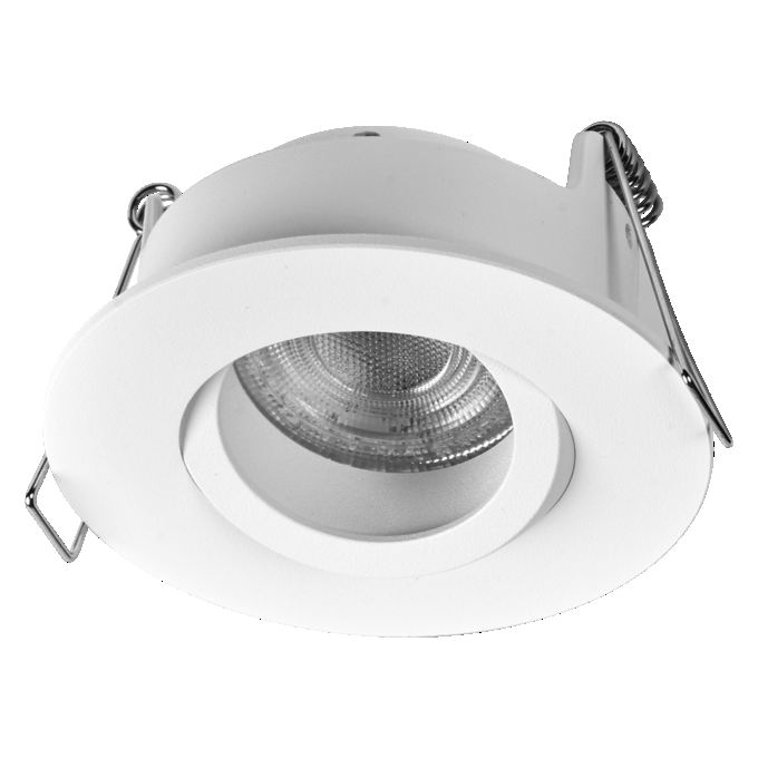 Spot Set Recess GU10 IP65 Press 4.5W 827 White