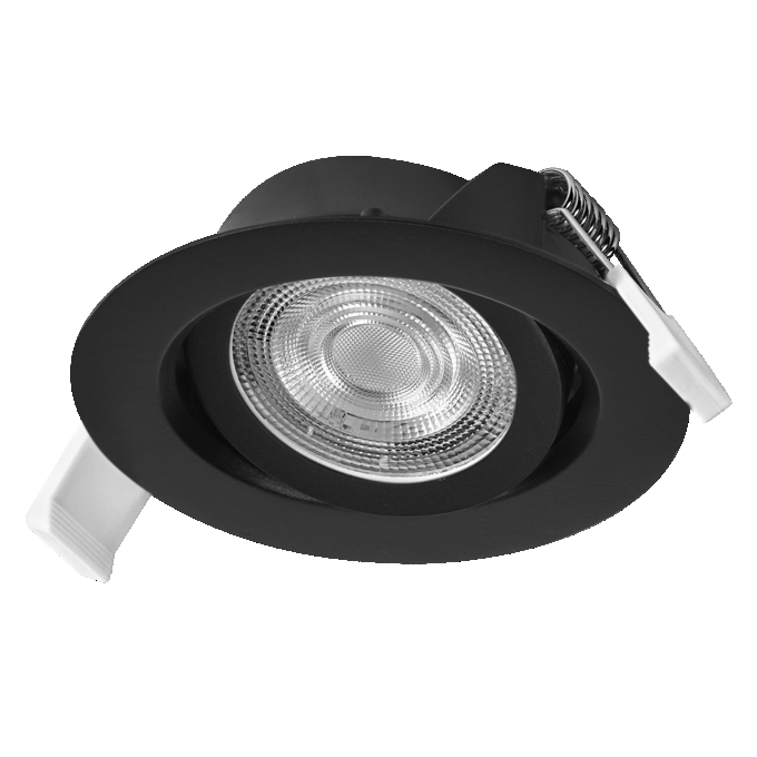 Spot Set Recess Adjustable 4.9W 827 36° Black