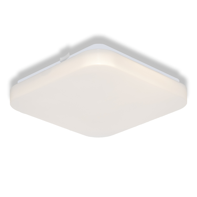 CEILING SQUARE SENSOR 22x22cm 12W 3000K IP20