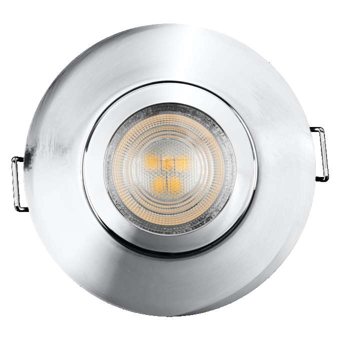 SMART+ MATTER LED Spot Recess GU10 IP65 Adjustable 4.7W RGBW Chrome white, upright, alternat