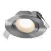 Spot Set Recess Adjustable 4.9W 827 120° Satin Nickel white, upright, sw. on (thumbnail)