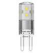 LED PIN 30 300° 2.6W 840 Clear G9 white, upright, OSRAM logo (thumbnail)