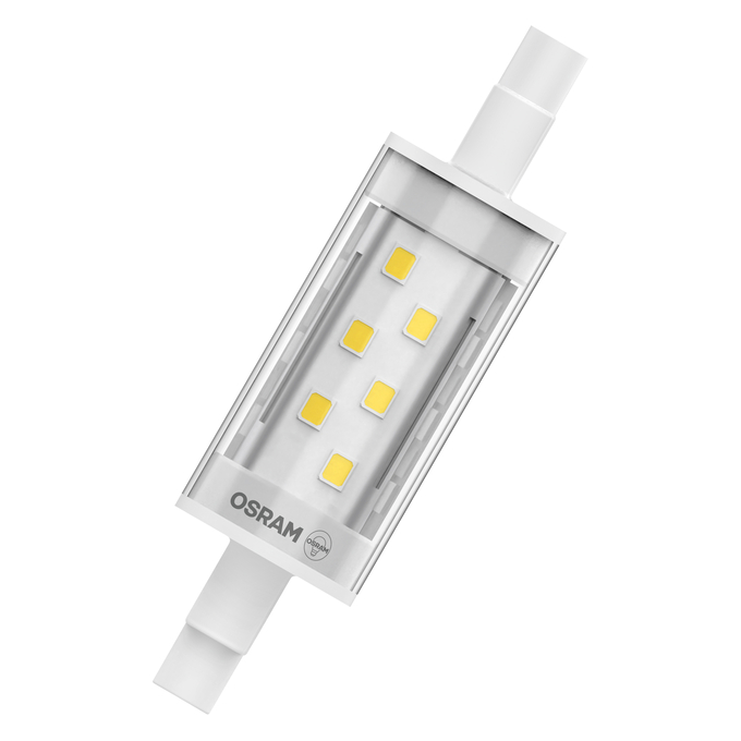 LED Slim Line 78 60 300° 7W 827 Clear R7s