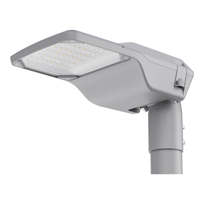 STREETLIGHT COMPACT MEDIUM 055W 730 RW20ST 1DIM CLASS 2 WHITE ALU