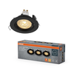 Spot Set Recess Twistlock GU10 Adjustable 2.6W 827 Black Scatto combinato = Scatto Product Beauty + immagine della confezione (thumbnail)