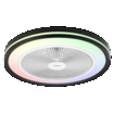 Ceiling Fan Murlan 490mm 43W CCT RGB white, upright, sw. on (thumbnail)