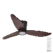 Ceiling Fan Fohn 1168mm 41W CCT white, spacial (thumbnail)