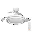 Ceiling Fan Poniente 1060mm 66W CCT white, spacial (thumbnail)