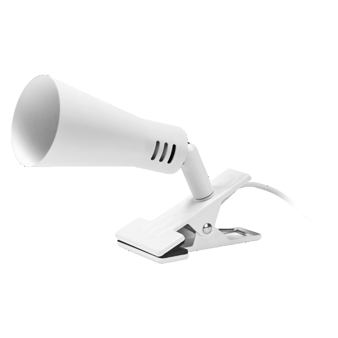Clip Cone E14 White EU Plug