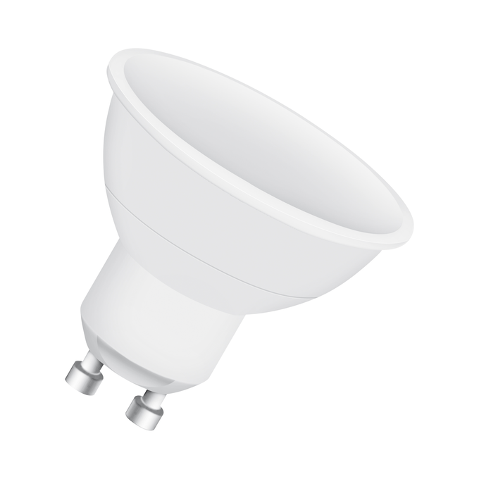 LED Superstar PAR16 25 120° RGBW Remote Control 2.9W 827 Frosted GU10 white, diagonal
