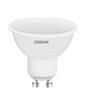 LED Superstar PAR16 25 120° RGBW Remote Control 2.9W 827 Frosted GU10 white, upright, OSRAM logo (thumbnail)