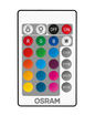 LED Superstar PAR16 25 120° RGBW Remote Control 2.9W 827 Frosted GU10 white, horizontal (thumbnail)