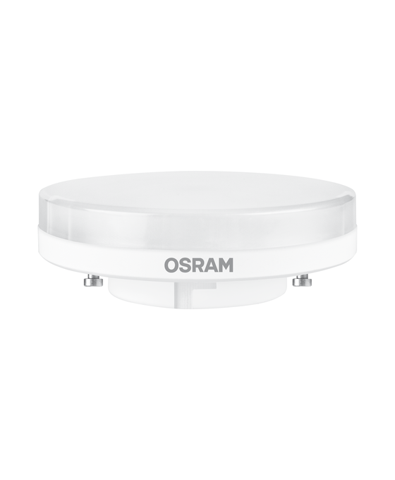 ST GX53 40 100 ° 6 W/2700 K GX53  white, horizontal, OSRAM logo