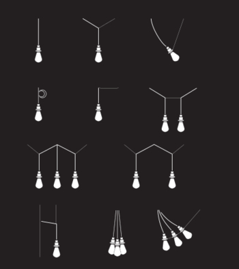 Illustration de divers types de montage