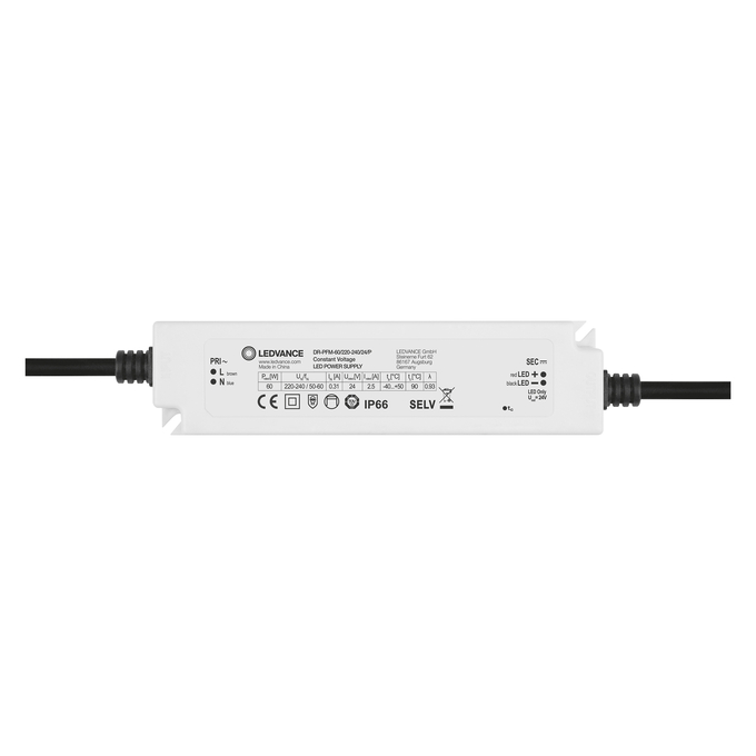 DR-PFM -60/220-240/24/P white, horizontal