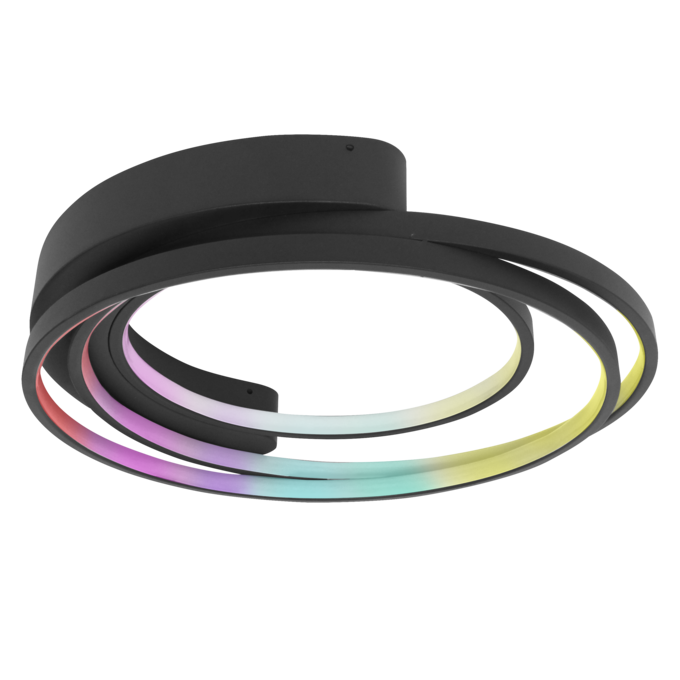 LEDVANCE CEILING DECO SMART+WIFI BLACK 27W 1450LM RGBW 220° IP20 BIVOLT