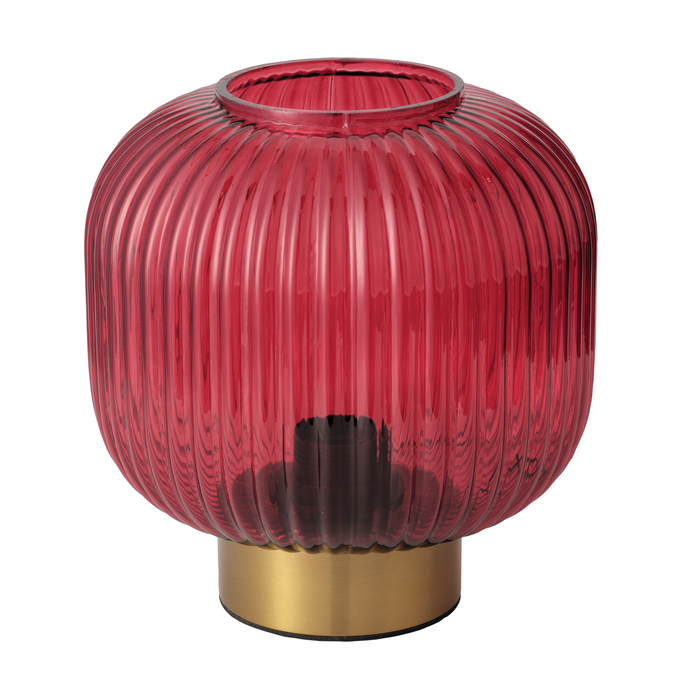 Decor Groovie Table E27 Red