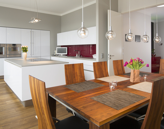 Ruokailuhuoneen valaistus